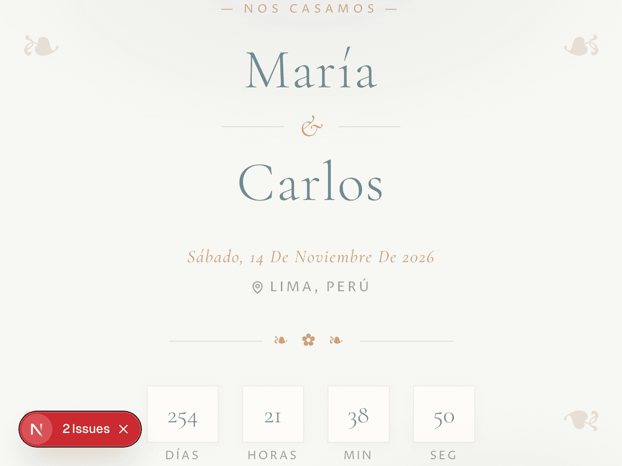 Vista previa de Dahlia